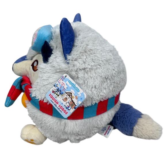 Squishable Squish Lodge Mini Wolf 7” Plush Winter 2024 Collection Collectable - Picture 4 of 10